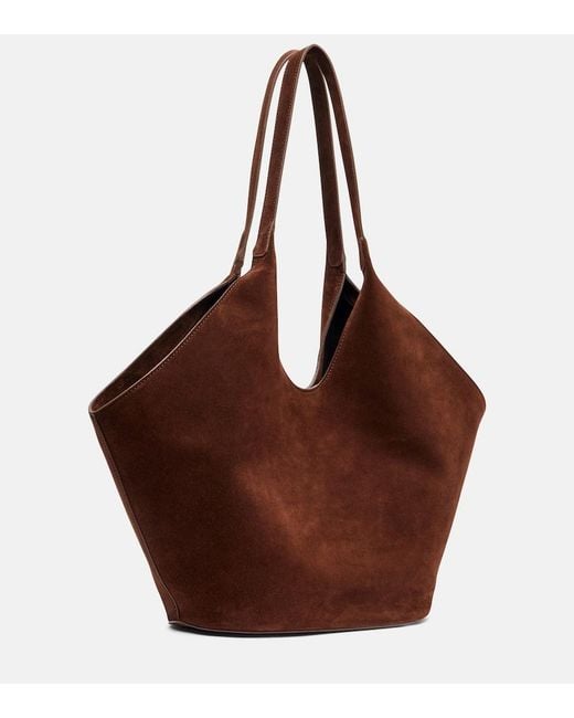 Aesther Ekme Brown Phantom Suede Tote Bag