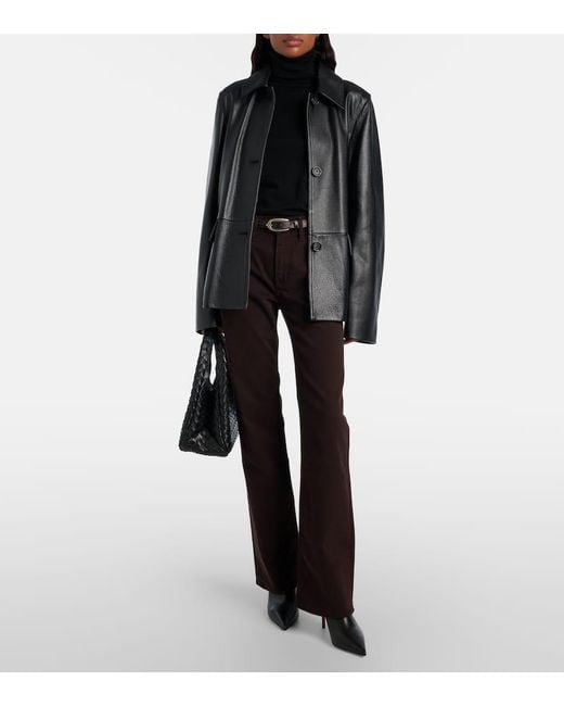 Christian Louboutin Black Miss Z 80 Leather Ankle Boots