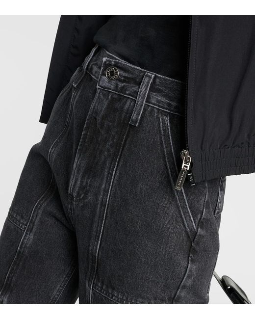 Jeans cargo Cooper de tiro alto Agolde de color Gray