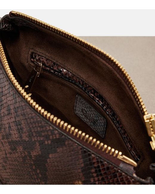 Chloé Black Marcie Small Leather Top-Handle Bag