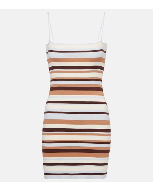 Vestido Corto Citara En Mezcla De Algodon Faithfull The Brand de color White