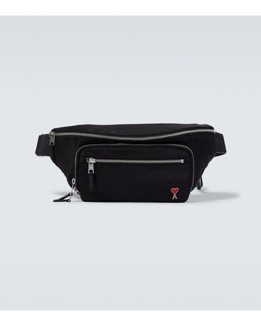 専用⭐︎AMI PARIS AMI DE COEUR BUMBAGボディバッグ 黒 Ami Paris Ami De Coeur Belt Bag in Black for Men | Lyst