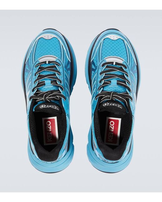KENZO Blue Pace Sneakers for men