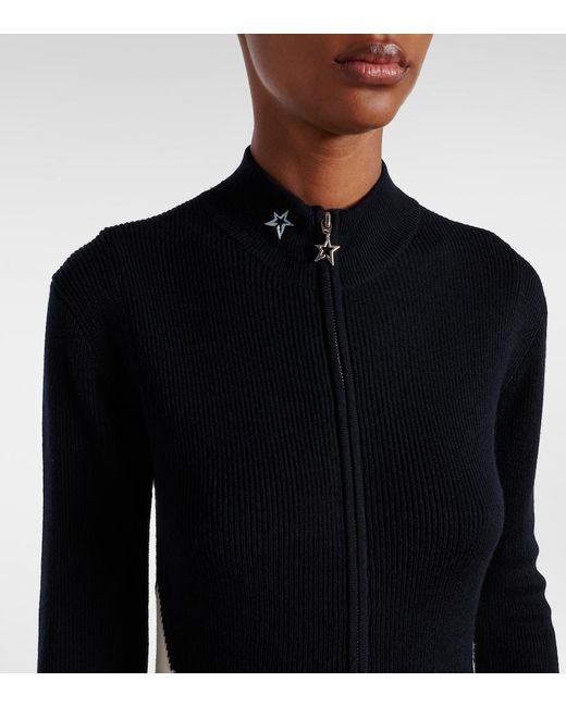 Perfect Moment Blue Cora Wool Jumpsuit