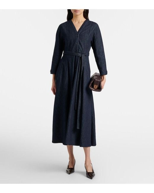 max mara denim dress Max Mara Denim Dress ANEW