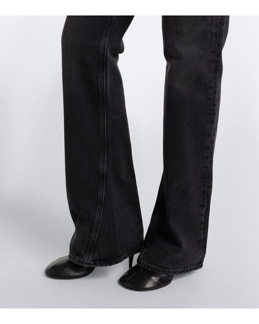 Agolde Black Kick Boot Bootcut Jeans