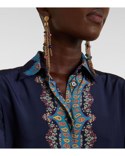 Camicia di Etro in Blue