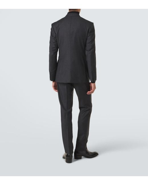 Tom Ford Blue Shelton Wool Suit for men