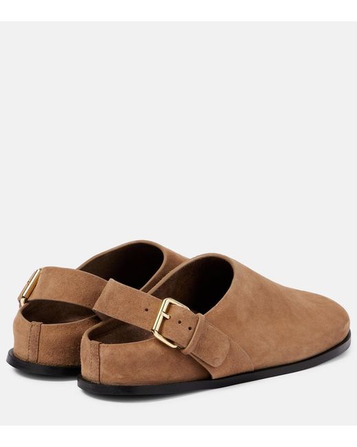 A.Emery Brown Louis Suede Clogs