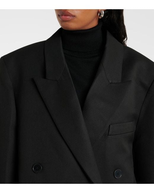 Frankie Shop Black Jane Coat