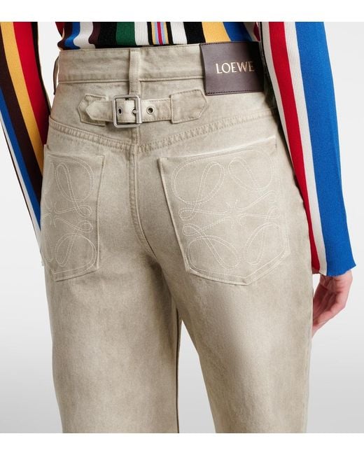 Loewe Natural Wide-Leg Jeans