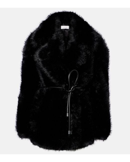 Sportmax Black Rosaria Coat