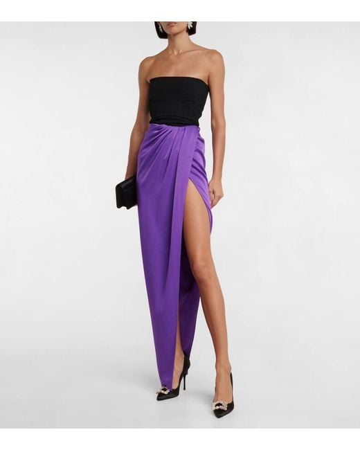 Roger Vivier Black Flower Strass Satin Pumps