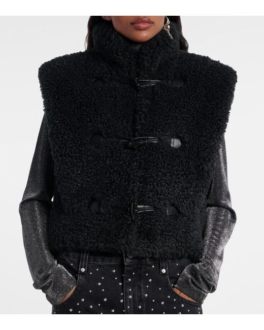 Isabel Marant Black Alisa Vest