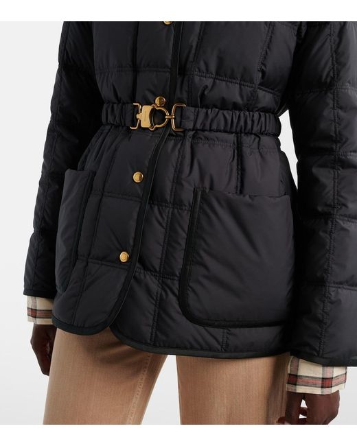 Moncler Black Cygnes Down Jacket