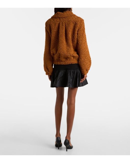 Patou Brown Bomber Jacket