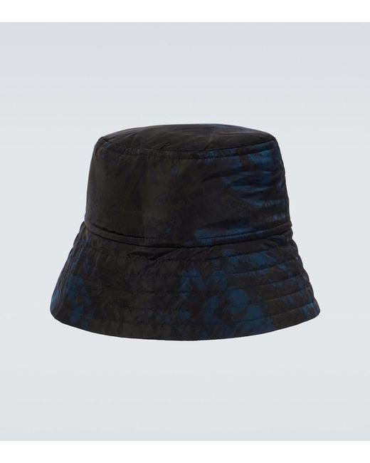 Dries Van Noten Blue Gilly Bucket Hat for men