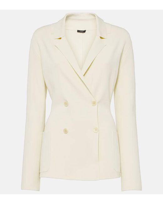 Joseph Natural Milano Double-Breasted Blazer