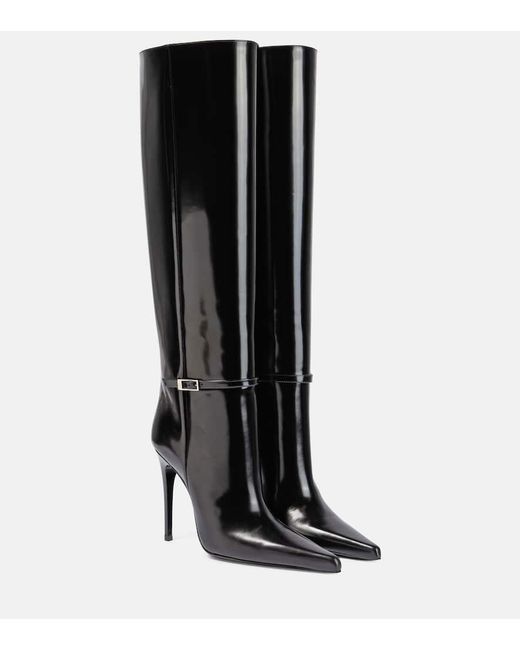 Botas altas Vendome 110 de piel Saint Laurent de color Black