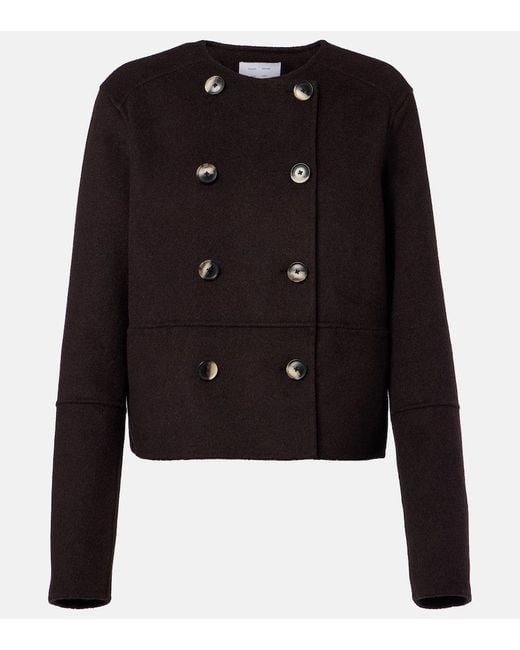 Proenza Schouler Black Label Courtney Wool-Blend Jacket