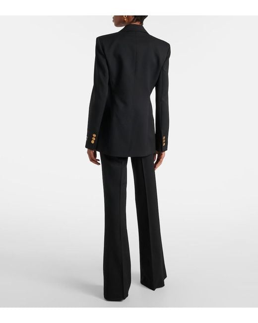 Versace Black Single-breasted Wool Jacket