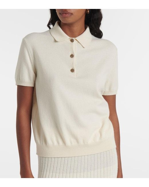 Polo De Cachemir Loro Piana de color Natural