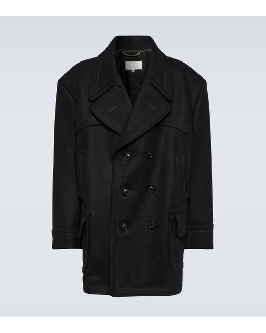 Maison martin margiela discount mens pea coat