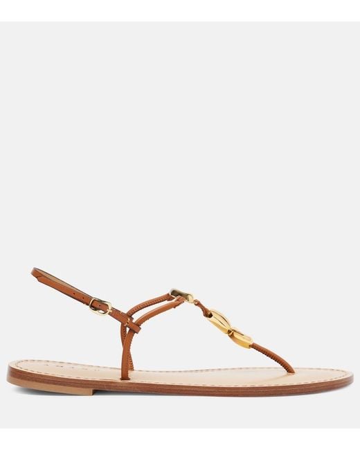 Amanu Brown Nairobi Leather Sandals
