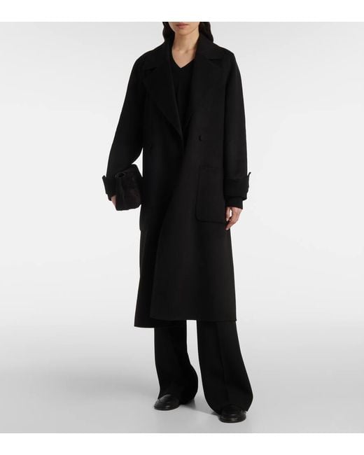 Joseph Black Mantel Arline Aus Wolle Und Kaschmir