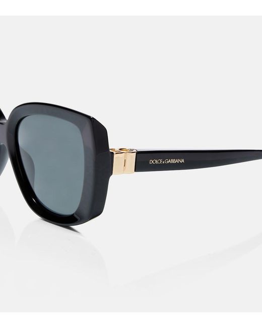 Dolce & Gabbana Black Dg Cat-Eye Sunglasses