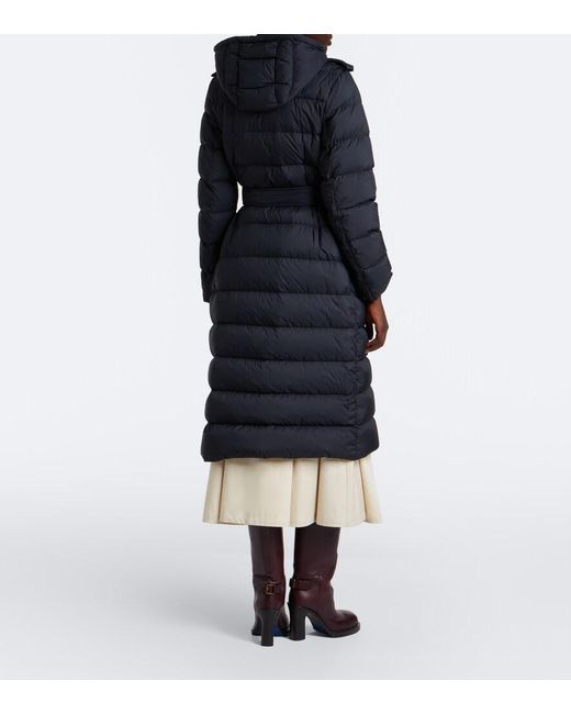 Burberry Black Kent Hooded Down Jacket