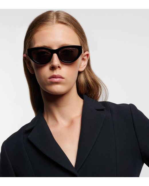 Dior Brown Dioresille B1I Cat-Eye Sunglasses