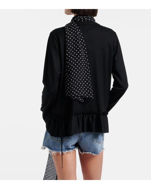 Agolde Blue Parker Denim Shorts