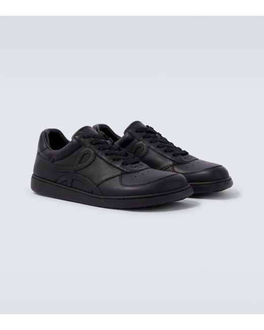 Loewe Black Jambo Leather Sneakers for men