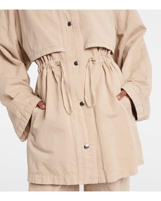 The Row Natural Herbie Cotton And Linen Gabardine Jacket