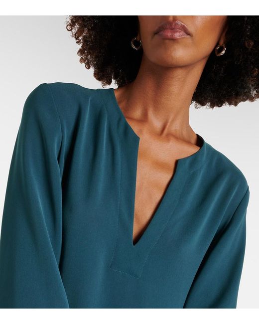 Max Mara Green Oboli Blouse