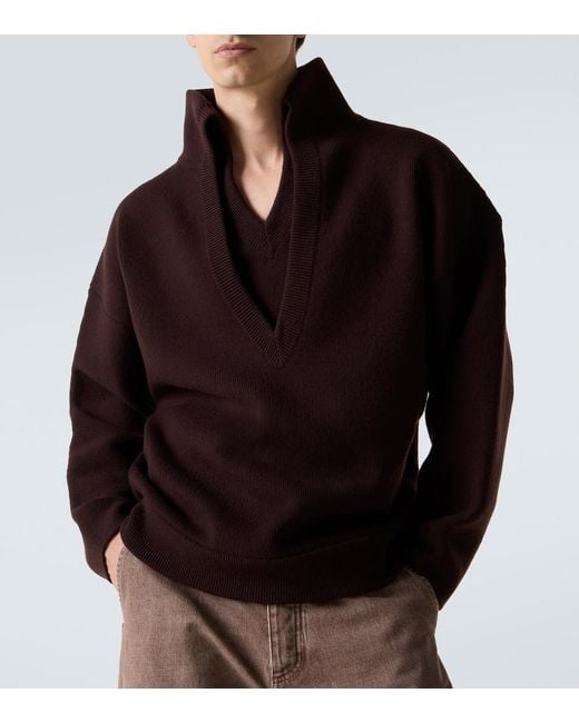 Pullover di Bottega Veneta in Brown da Uomo
