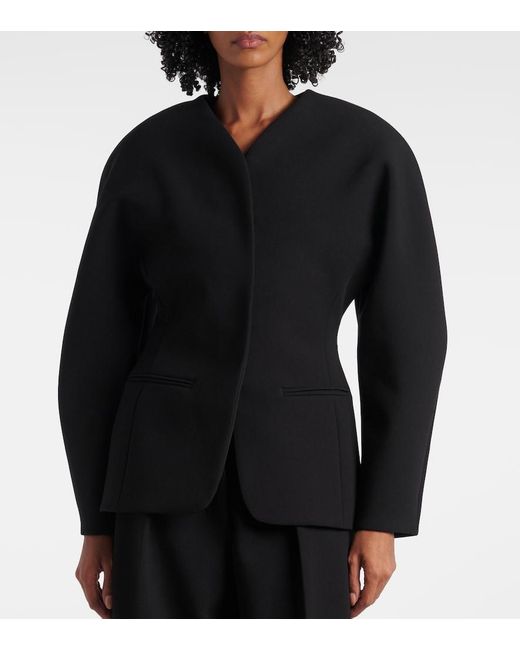 Jacquemus Black Oval Jacket
