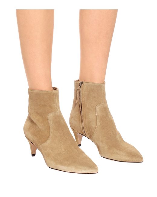 isabel marant derst suede ankle boots