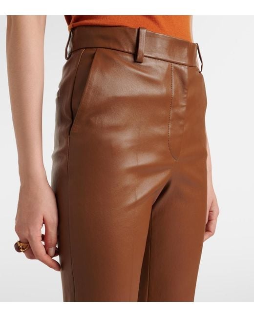 Joseph Brown Tafira High-Rise Flared Pants