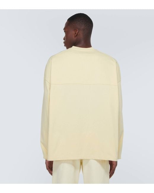 T-shirt oversize en jersey de coton Bottega Veneta pour homme en coloris Yellow