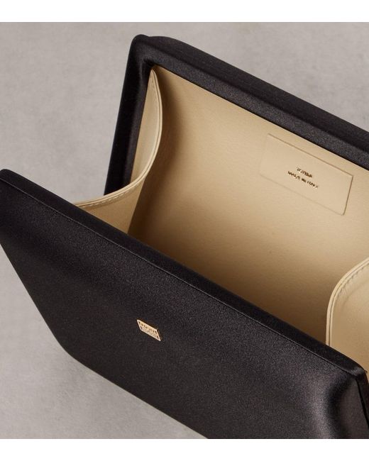 Totême  Black Clutch Satin Box
