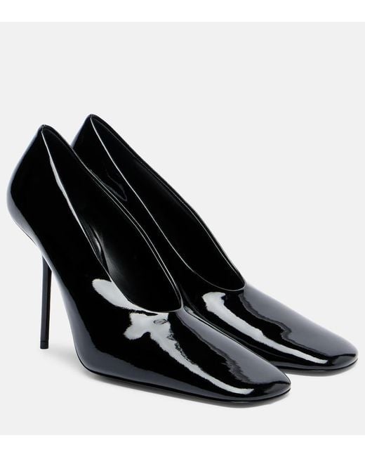 Victoria Beckham Black Pumps 100 Aus Lackleder