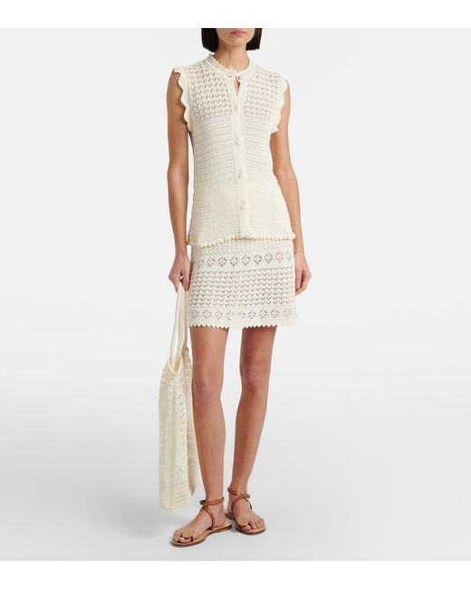 Eres Natural Aurora Crochet Top