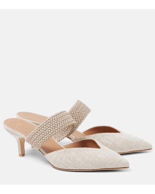 Malone Souliers Natural Maisie Mules
