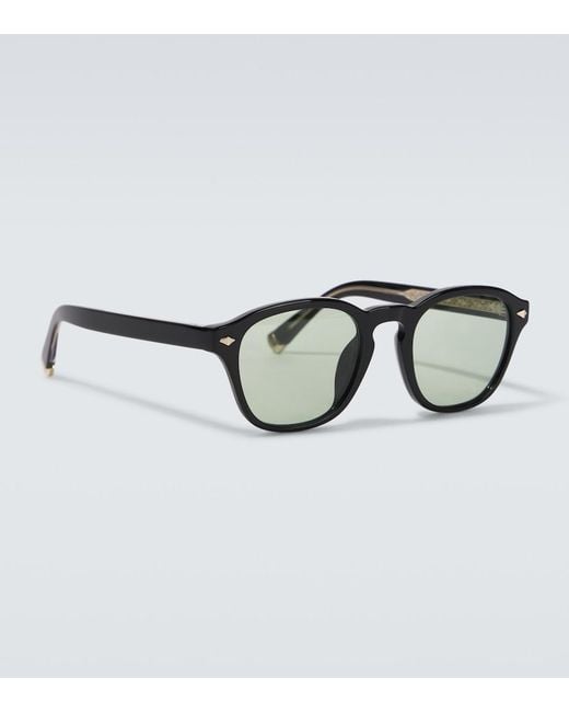 Brunello Cucinelli Brown Round Sunglasses for men