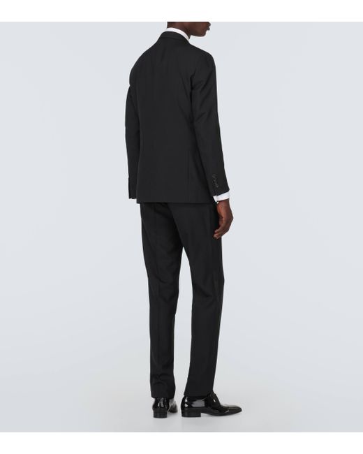 Polo Ralph Lauren Black Tailored Wool Barathea Tuxedo for men