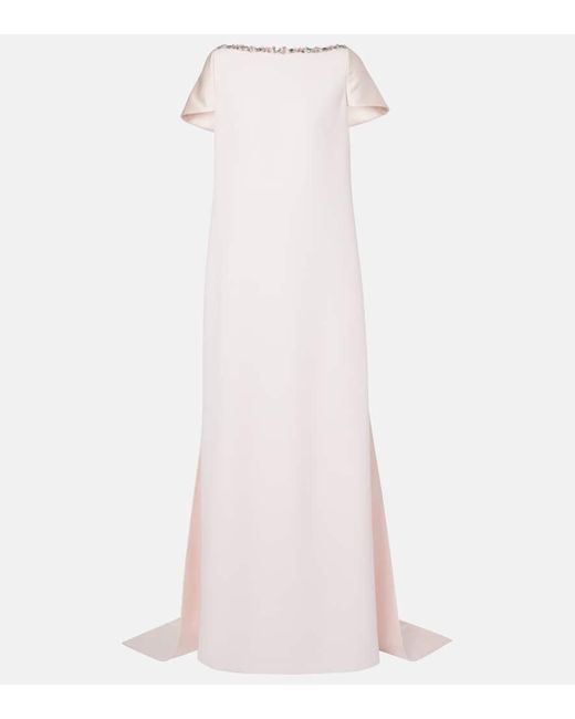 Abito Lungo Sallie di Safiyaa in Pink