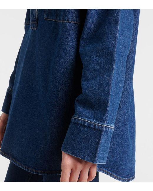 TOVE Blue Sonny Denim Blouse
