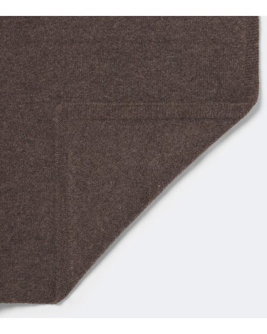 Sciarpa Lora di Nour Hammour in Brown